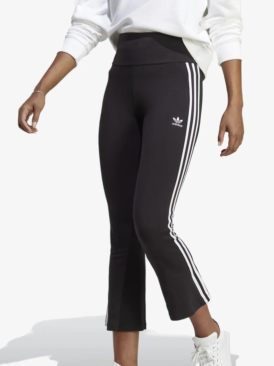 adidas Pants - adidas Black Flare Crop Leggings